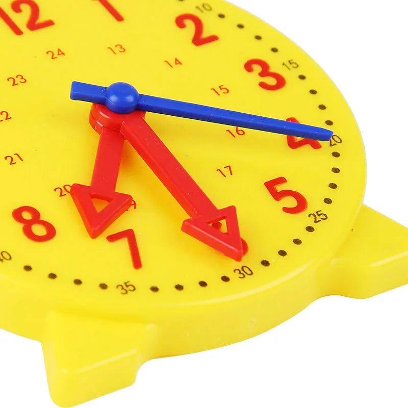 Wonder Time Montessori Clock Hour Minute Second Puzzle Teaching Aid