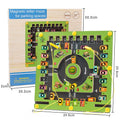Montessori Magnetic Alphabet Maze Fine Motor Board