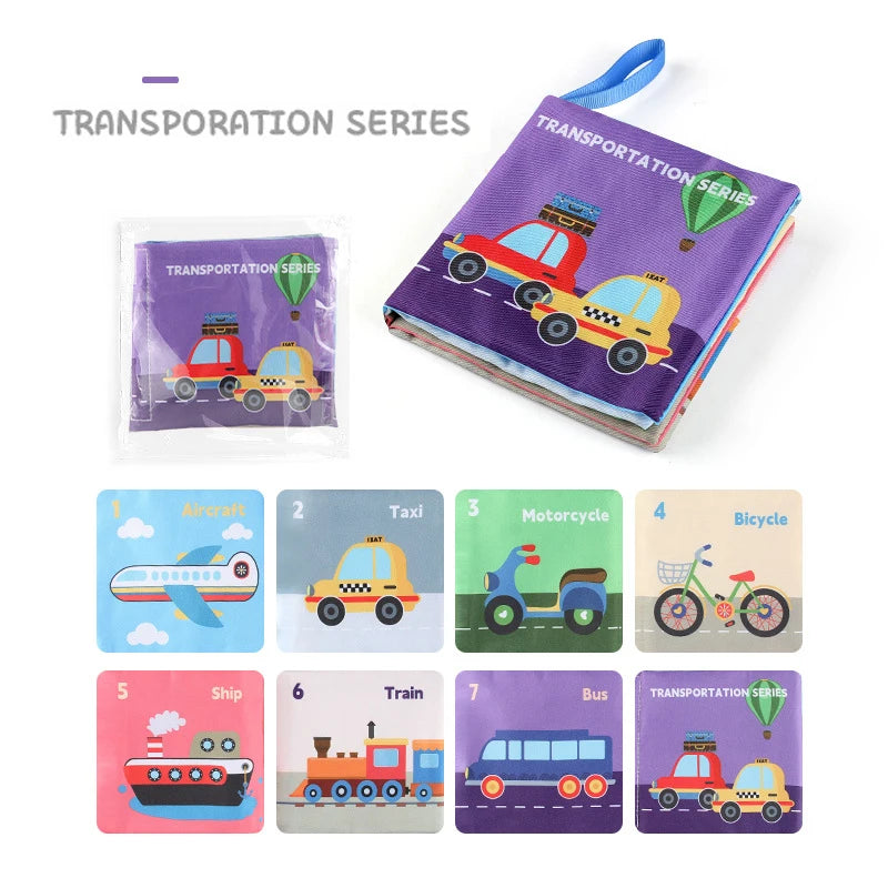 Feel & Discover Montessori Sensory Cloth Book