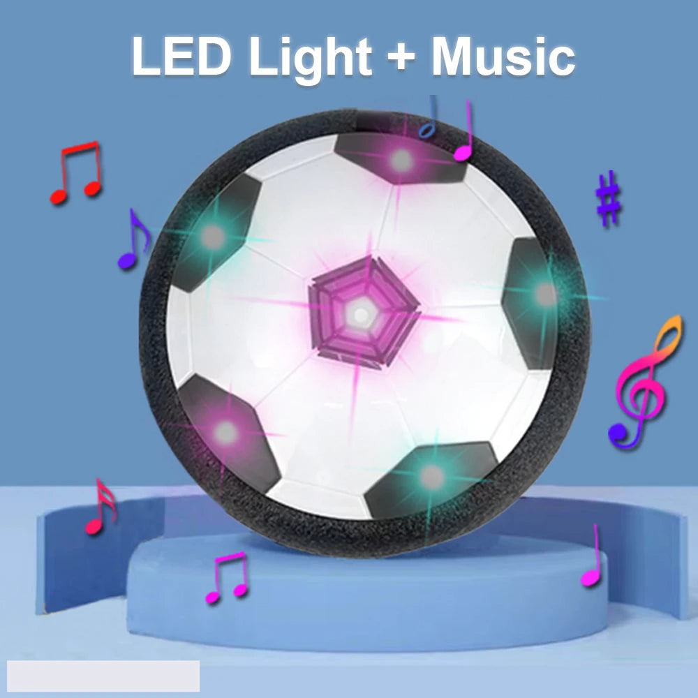 Wonder Float Hover Soccer Ball, LED Light-Up Musical Indoor Game