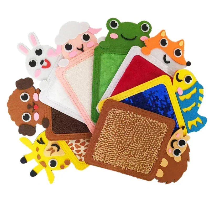 Felt Animal Sensory & Cognition Mats