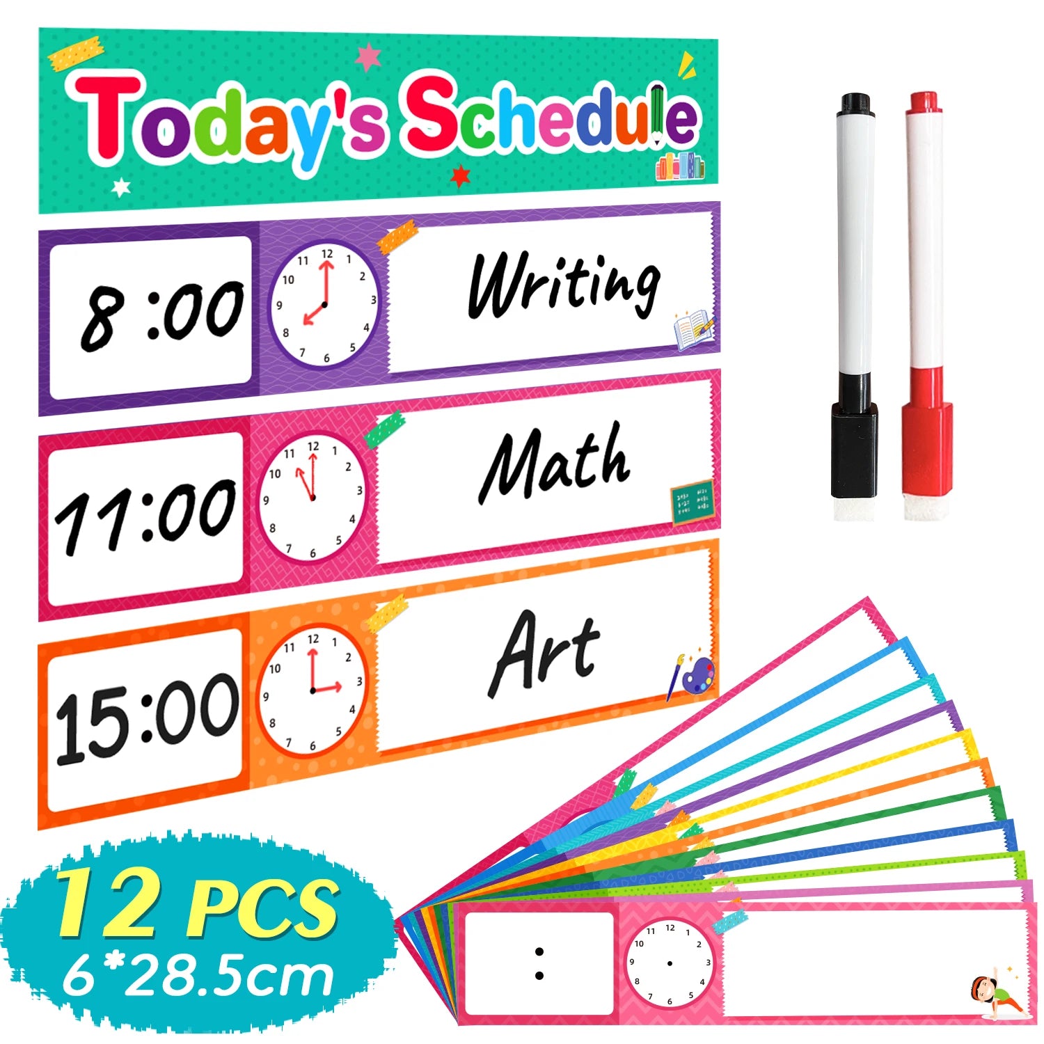 Daily Routine Visual Schedule Classroom Card Set