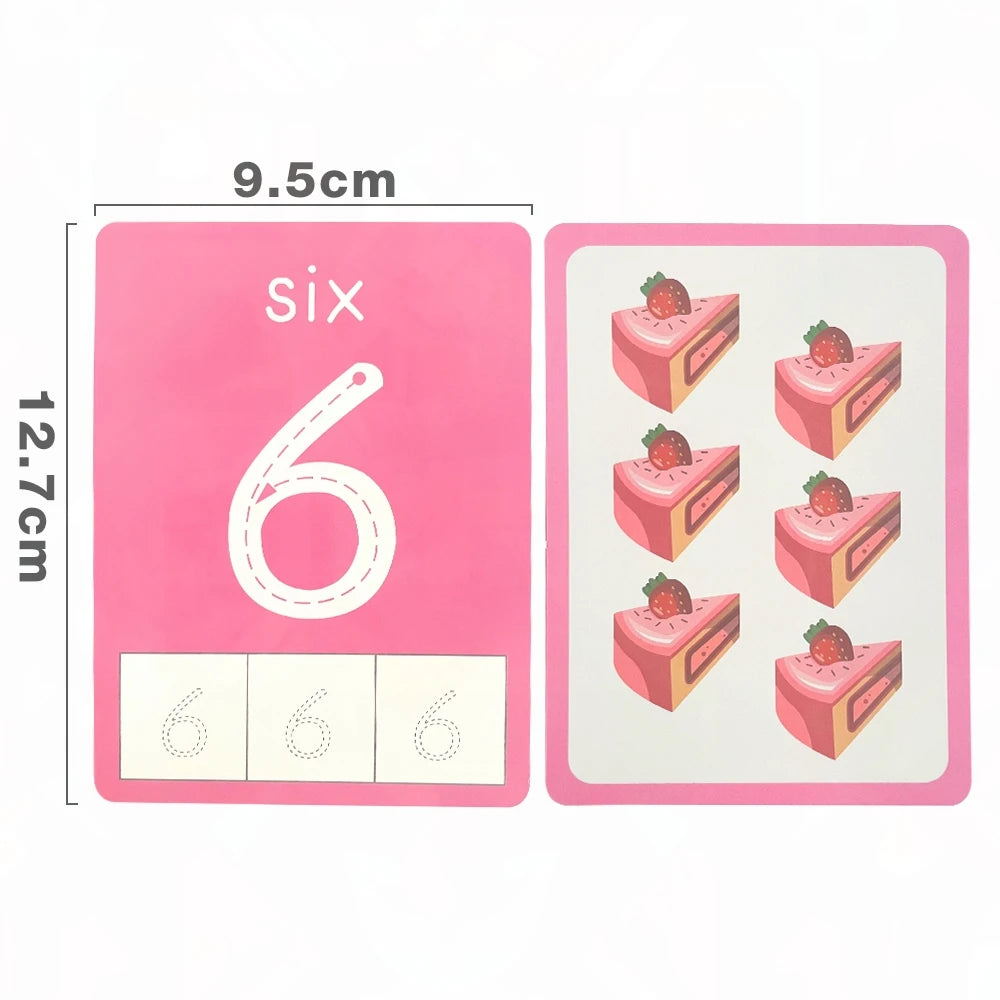 Number & Letter Cognition Flashcard Set