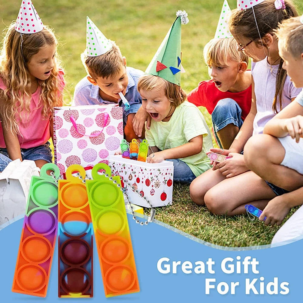 Mini Pop Bubble Keychain Sensory Classroom Prize Pack