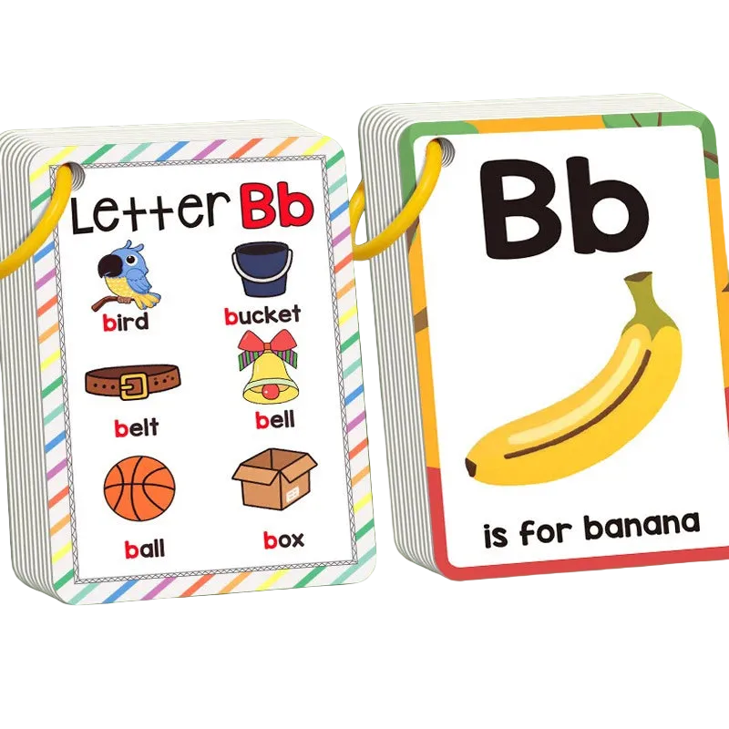 See & Say A-Z English Word Picture Card Set