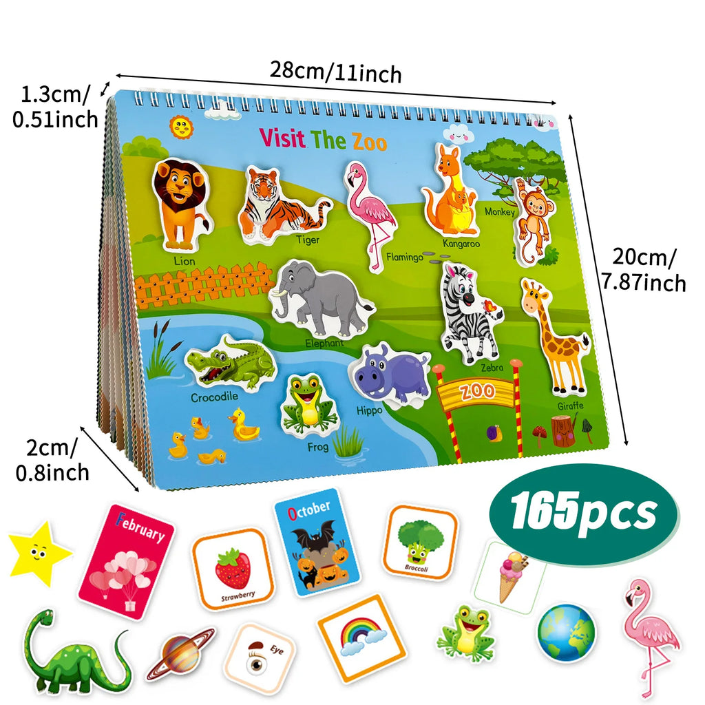 Sticker Busy Book Activity Set