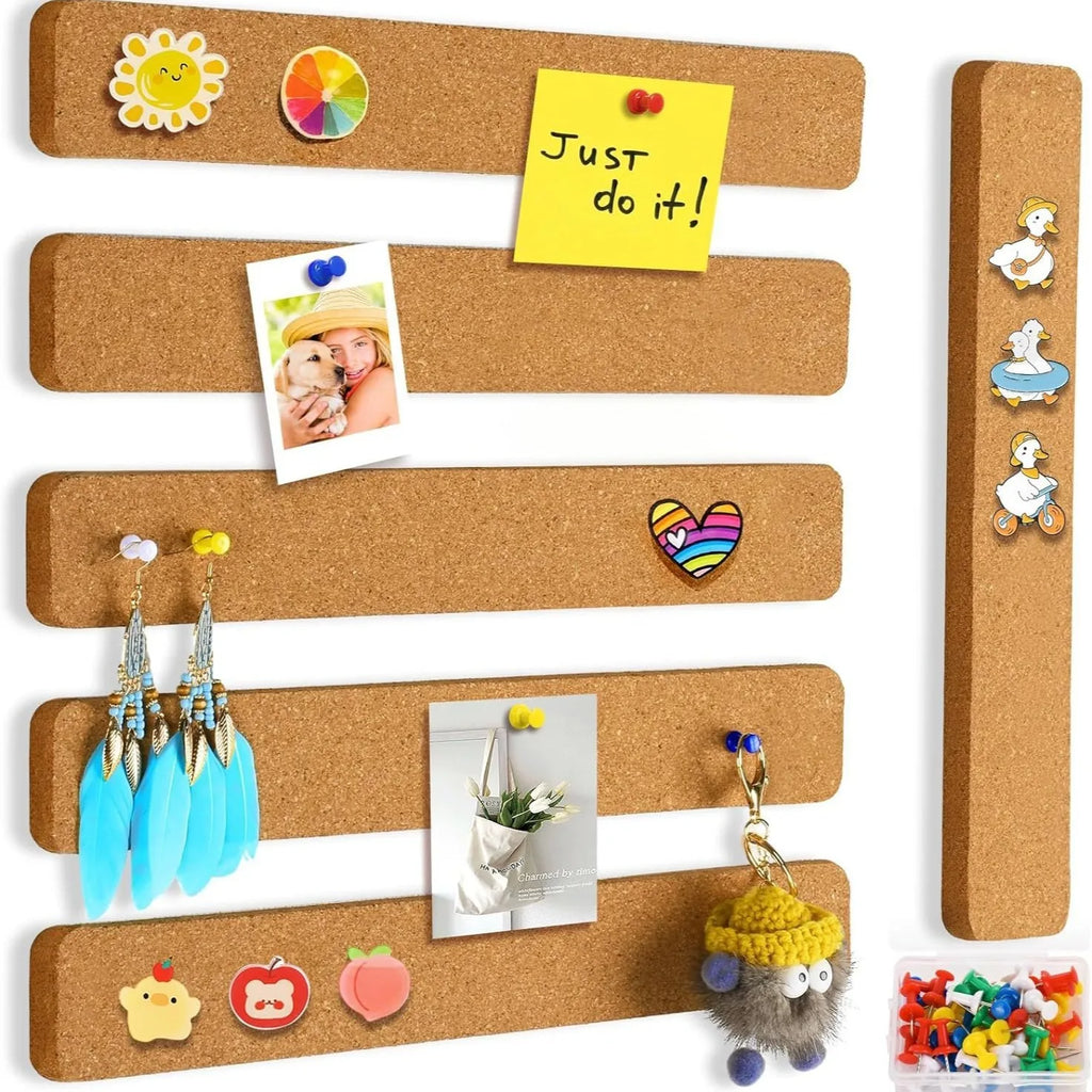 3 Pcs Small Cork Wall Bulletin Board Pack