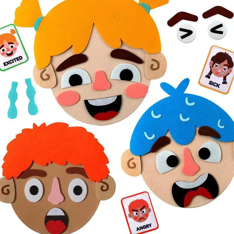 Emotion Card Busy Board Social Learning Set