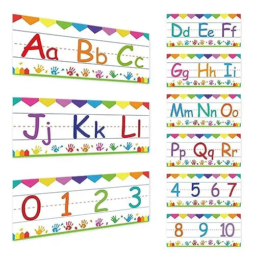 Display & Learn English Subject Title Bulletin Board Card Set