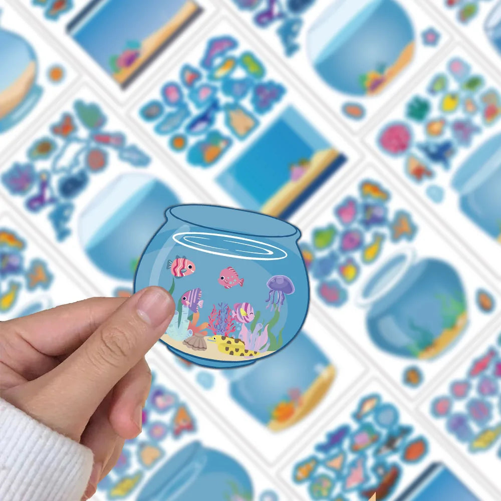 Wonder Tank DIY Fish Tank Puzzle Sticker Set