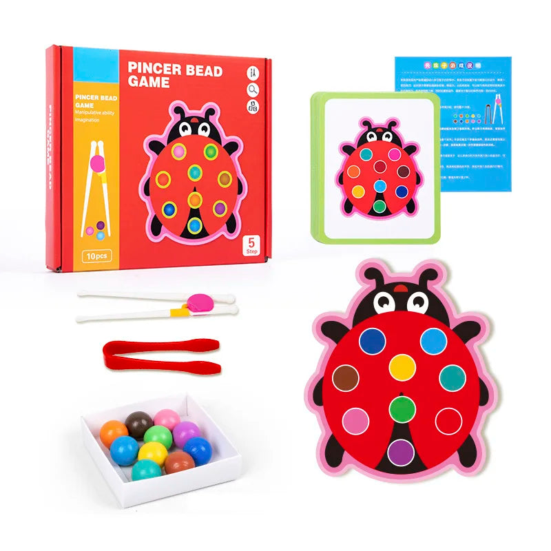 Color Classification Bead Match Logic Game