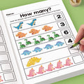 Math Workbook Number Tracing and Addition
