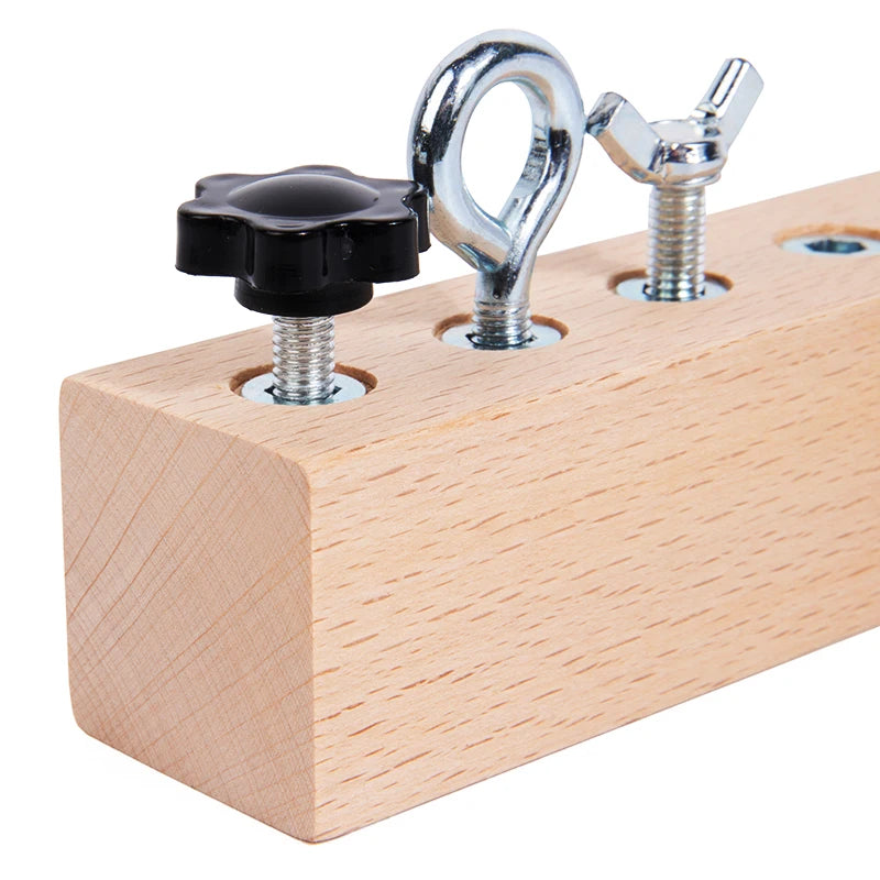 Little Engineers Wooden Screw Nut Disassembly Montessori Set