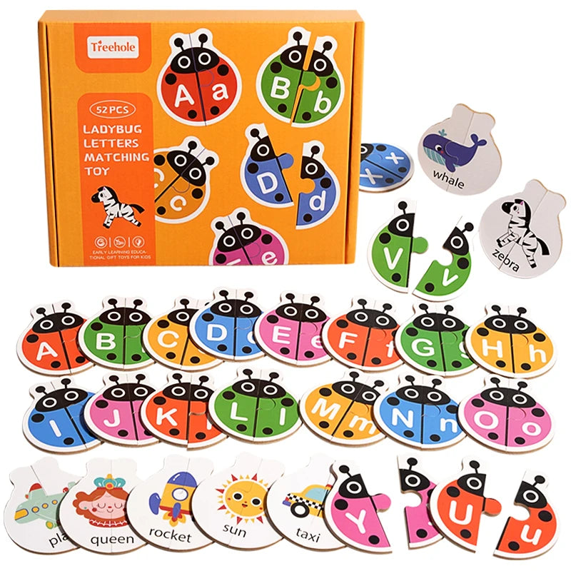 Wonder Match Alphabet Letter Puzzle Learning Set