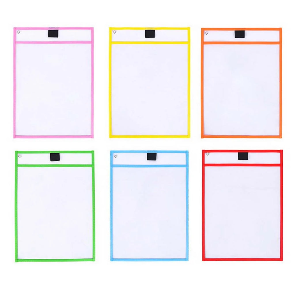 Wipeable Writing Practice File Bag Collection