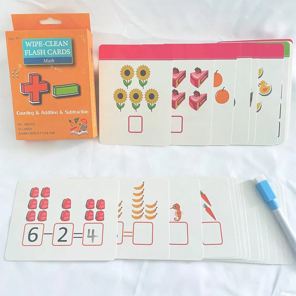 Number & Letter Cognition Flashcard Set