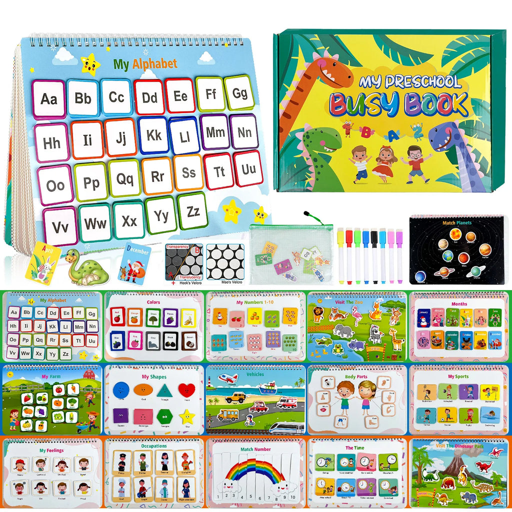 Sticker Busy Book Activity Set