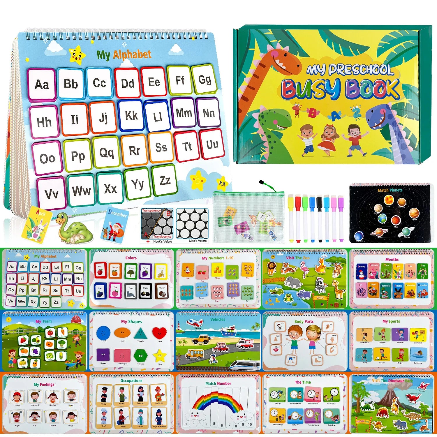 Sticker Busy Book Activity Set