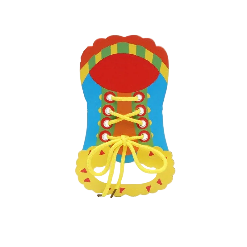 Tie It Up Fine Motor Shoelace Learning Toy
