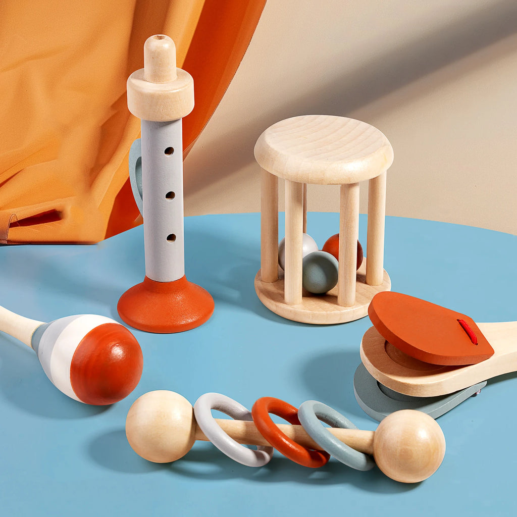 Wonder Sound Wooden Music Noise Maker Toy Set