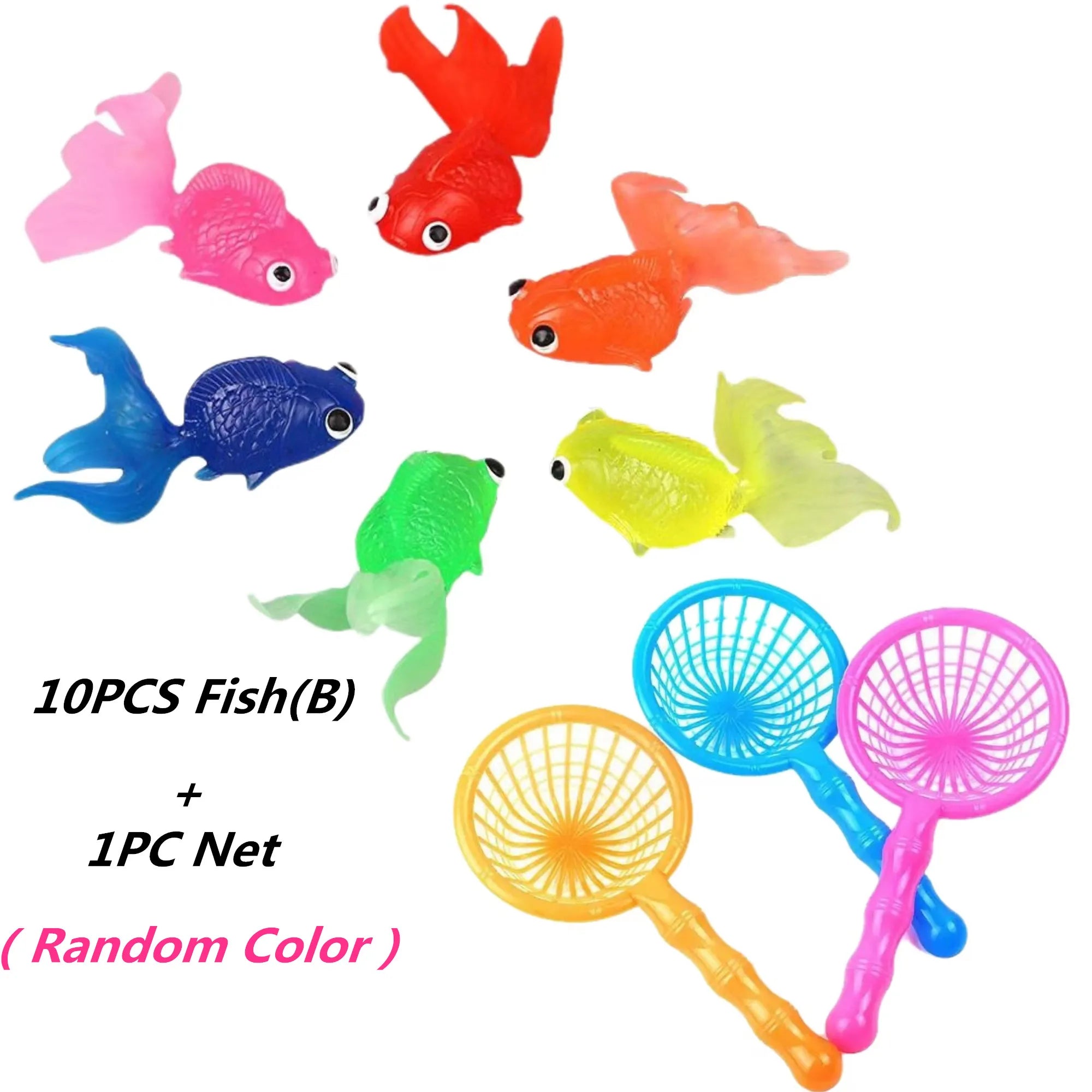 Splash Goldfish Toy Set, 10 Pieces