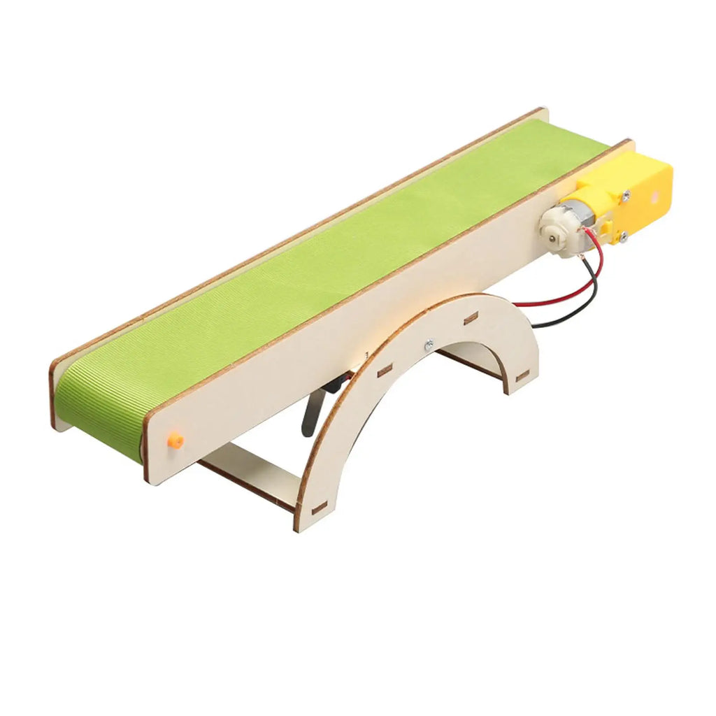 Wonder Build Wooden Conveyor Belt STEM Kit