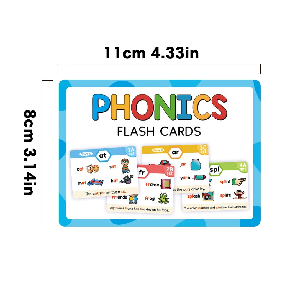Little Speakers Montessori Phonics ESL Word Card Learning Set