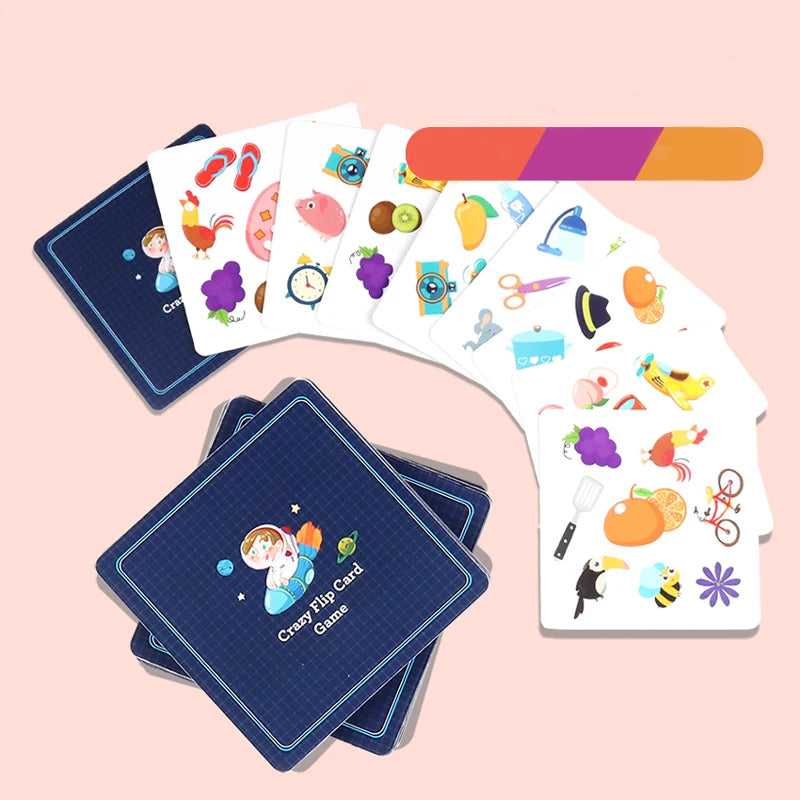 Wonder Match Montessori Card Memory Game Set