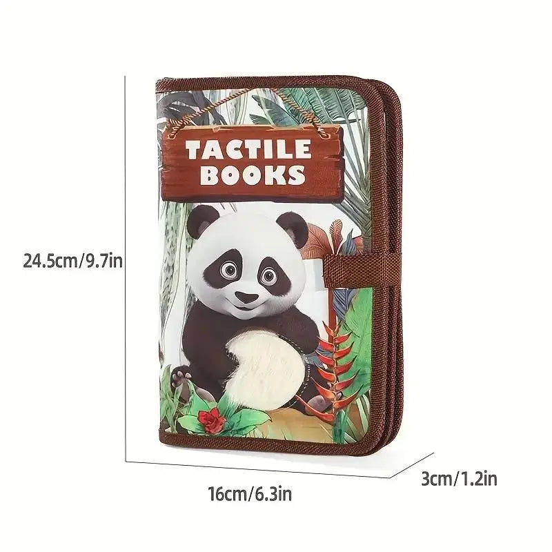 Wonder Touch Cartoon Animal Sensory Touch Book