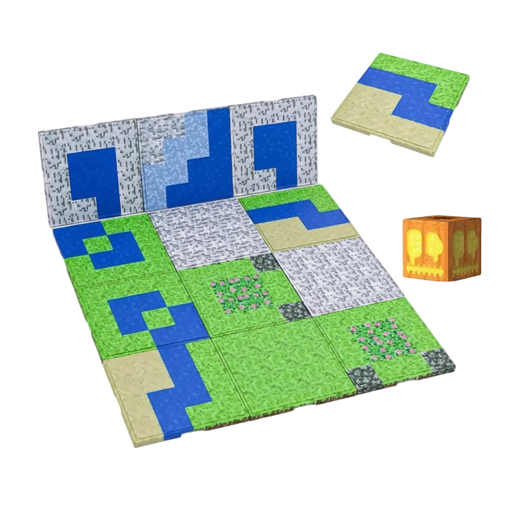 Little Architect Magnetic Baseplate Builder Set