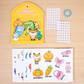 Velcro Quiet Book Color Recognition Learning Activity