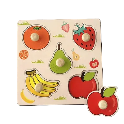 Early Learning Wooden Matching Puzzle Set