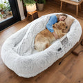 Washable Wonder Faux Fur Oversized Napping Bed