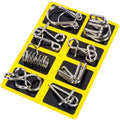 Wonder Twist Metal Wire Puzzle Brain Teaser Set
