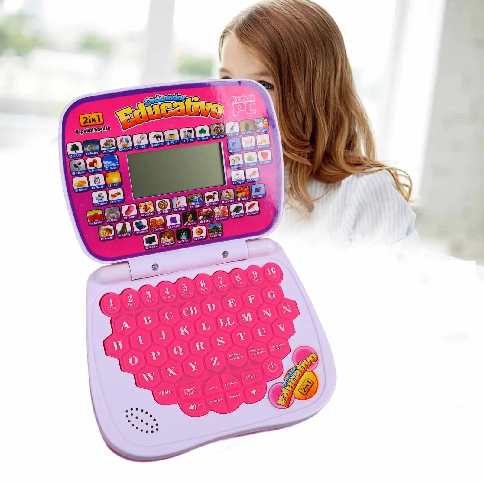 Bilingual Kids Learning Laptop