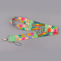 Autism Awareness Puzzle Credential Holder Lanyard