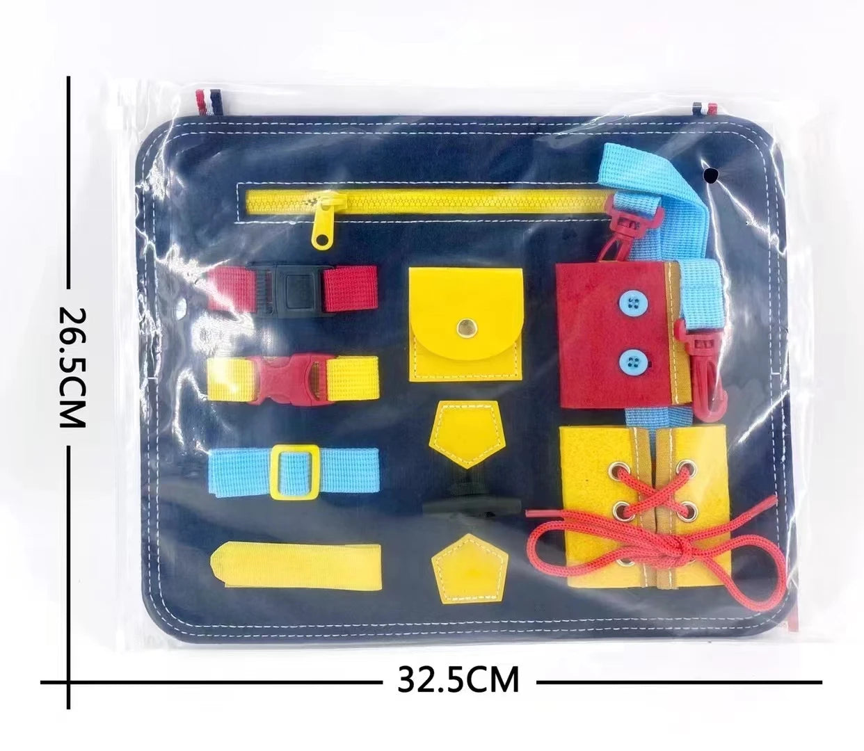 Travel Montessori Busy Board Fine Motor Skill Toy