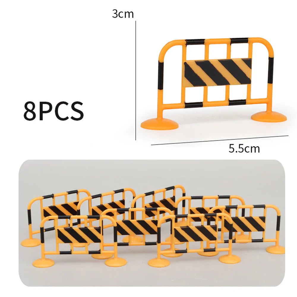 Construction Street Sign Sensory Bin Play Set