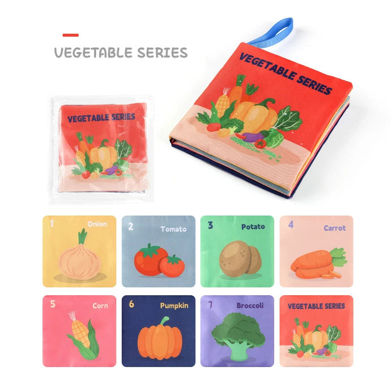 Feel & Discover Montessori Sensory Cloth Book