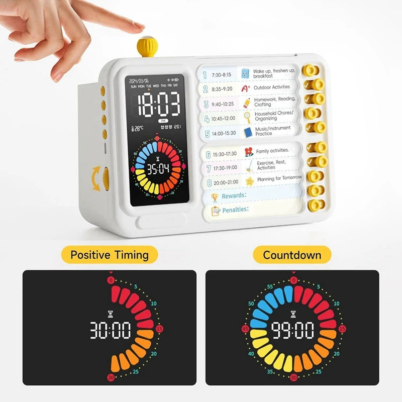 Time & Plan Visual Timer Schedule Board Set