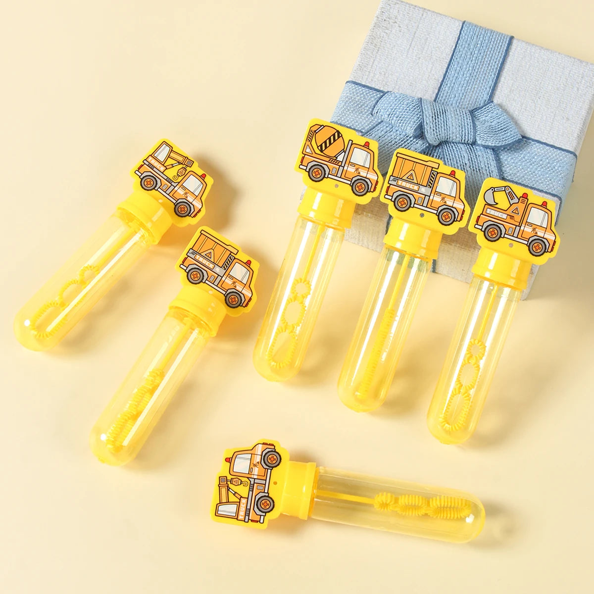 Construction Vehicle Bubble Wand Classroom Reward Pack