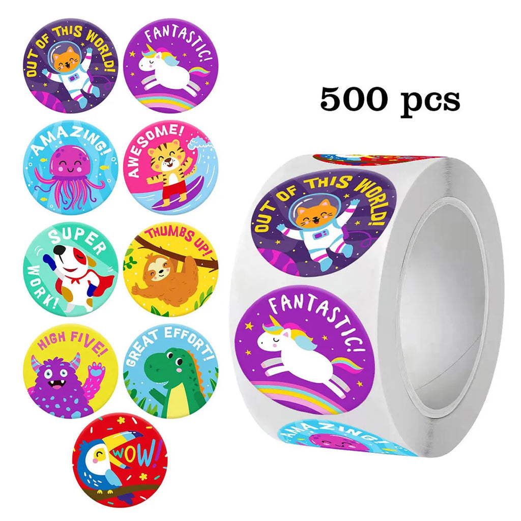 Little Champion Motivational Stickers
