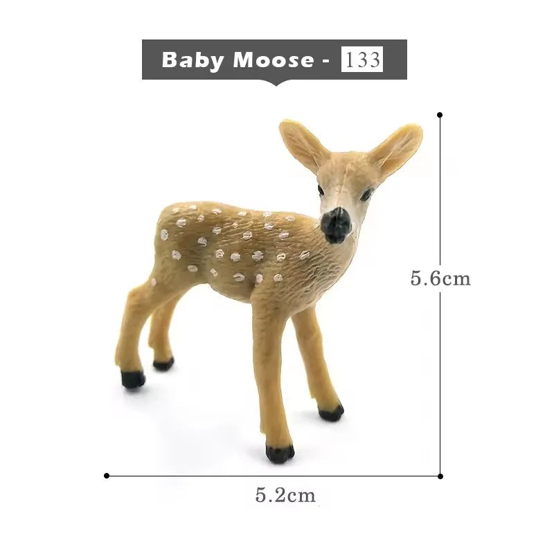 Into the Woods Woodland Animal Miniature Figure Set