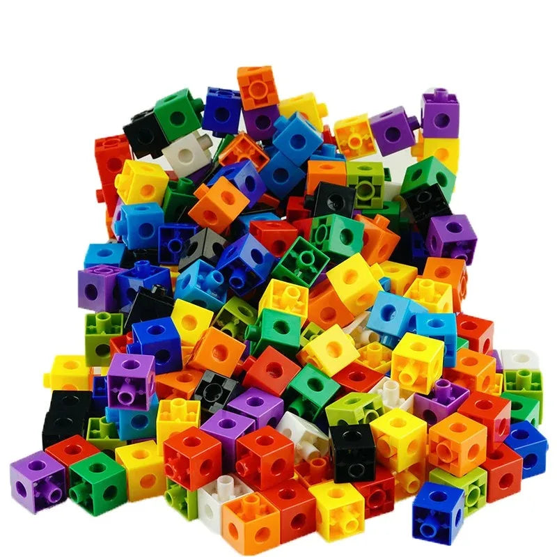Multilink Counting & Stacking Math Cubes