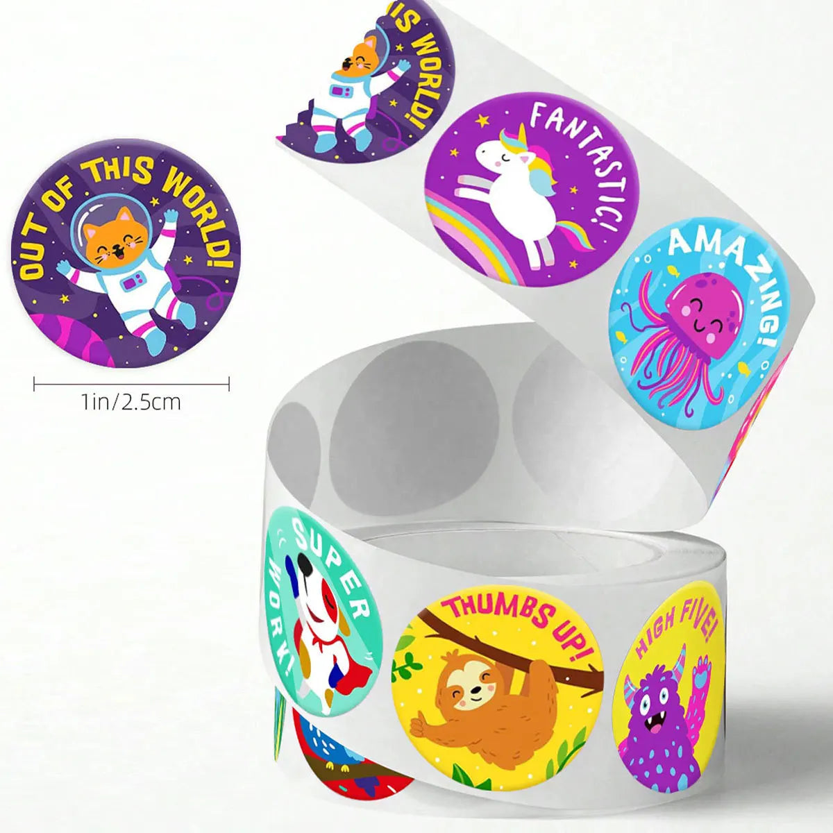 Little Champion Motivational Stickers