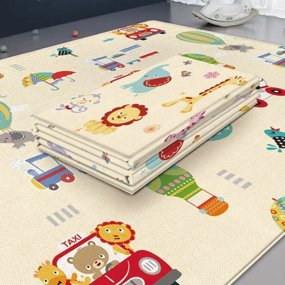 Wonder Crawl Foldable Baby Play Mat, Non-Toxic Activity Rug