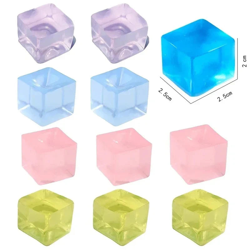 Square Ice Cube Fidget Sensory Set