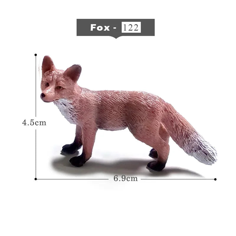 Into the Woods Woodland Animal Miniature Figure Set