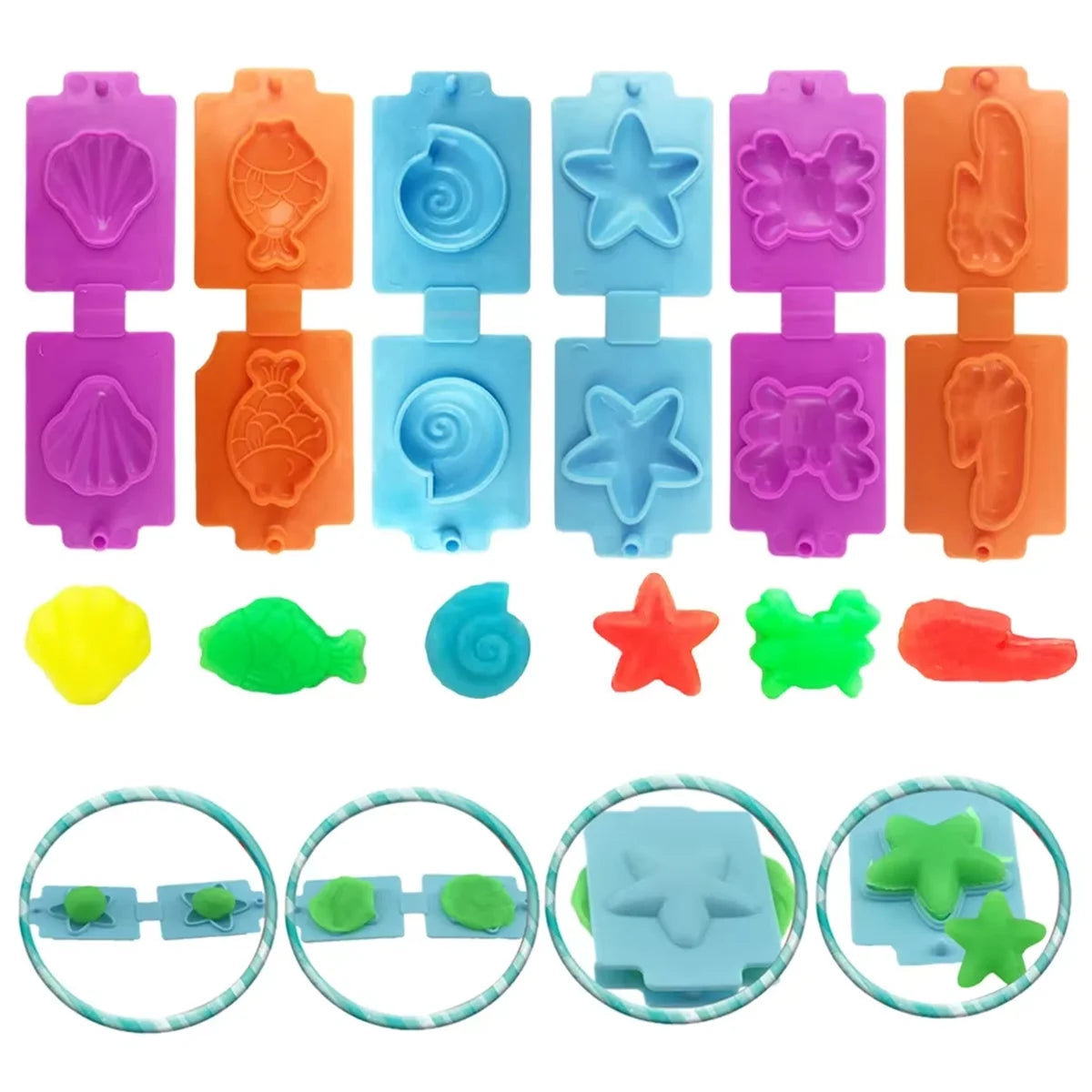 Little Sculptors Basic Clay Dough Modeling Tool Kit Set