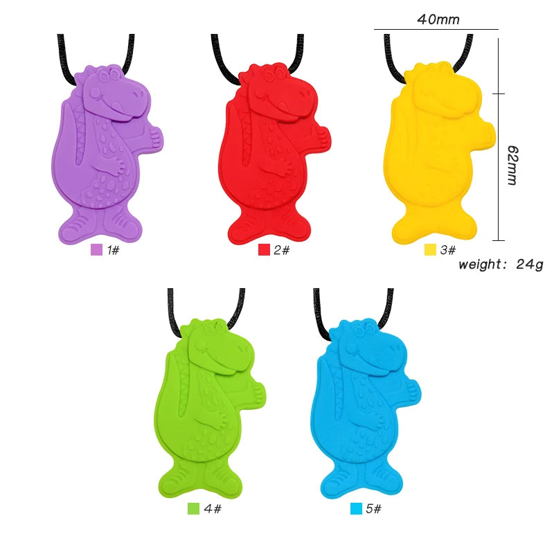 Little Chews Silicone Therapy Chew Necklace